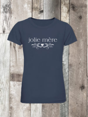 Women's short sleeve fitted tshirt jolie mere