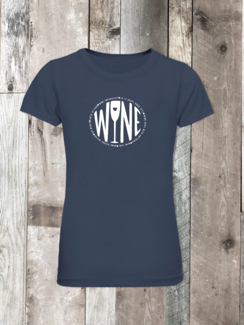 wine short sleeve women's t-shirt
