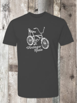 Men's short sleeve Tshirt Vintage Ride