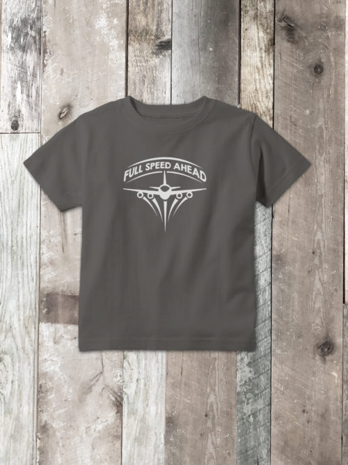 FULL SPEED AHEAD COTTON SHORT SLEEVE T-SHIRT