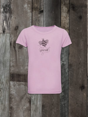 girls t-shirt fitted