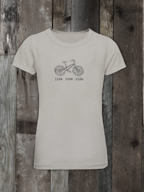 bicycle women's short sleeve t-shirt